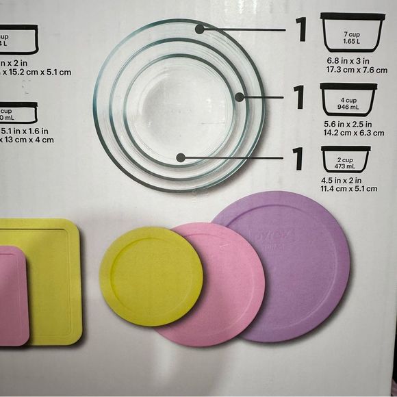 🖤 Pyrex | Hello Kitty Decorated Glass Food Storage - Picture 5 of 8